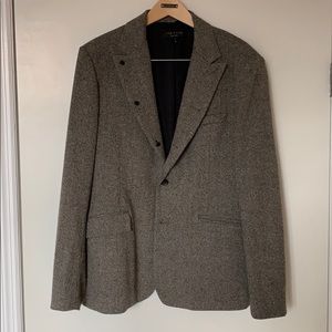 rag & bone mens sport coat suit jacket tweed